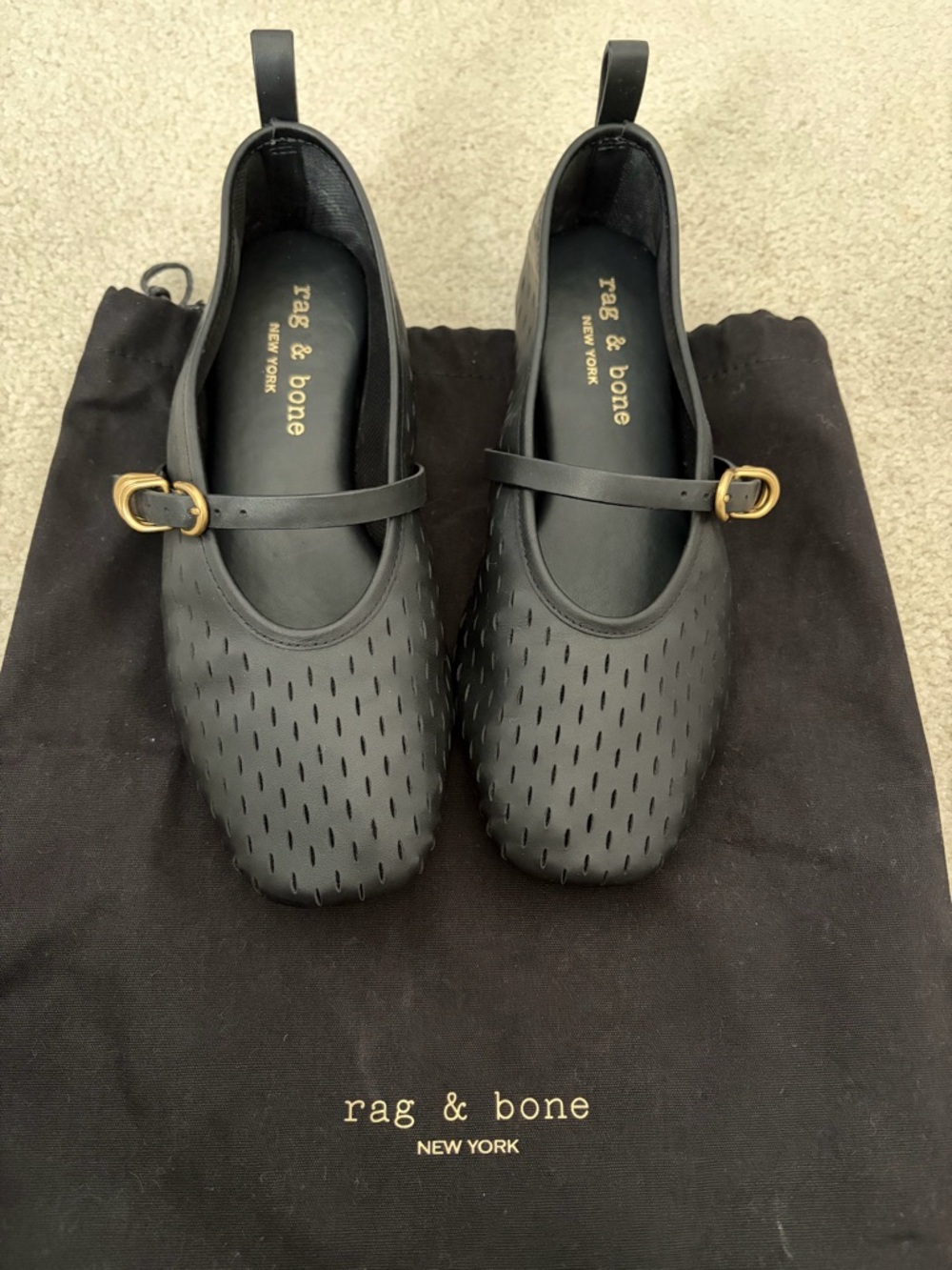 Rag & Bone Spire Perforated Mary Jane